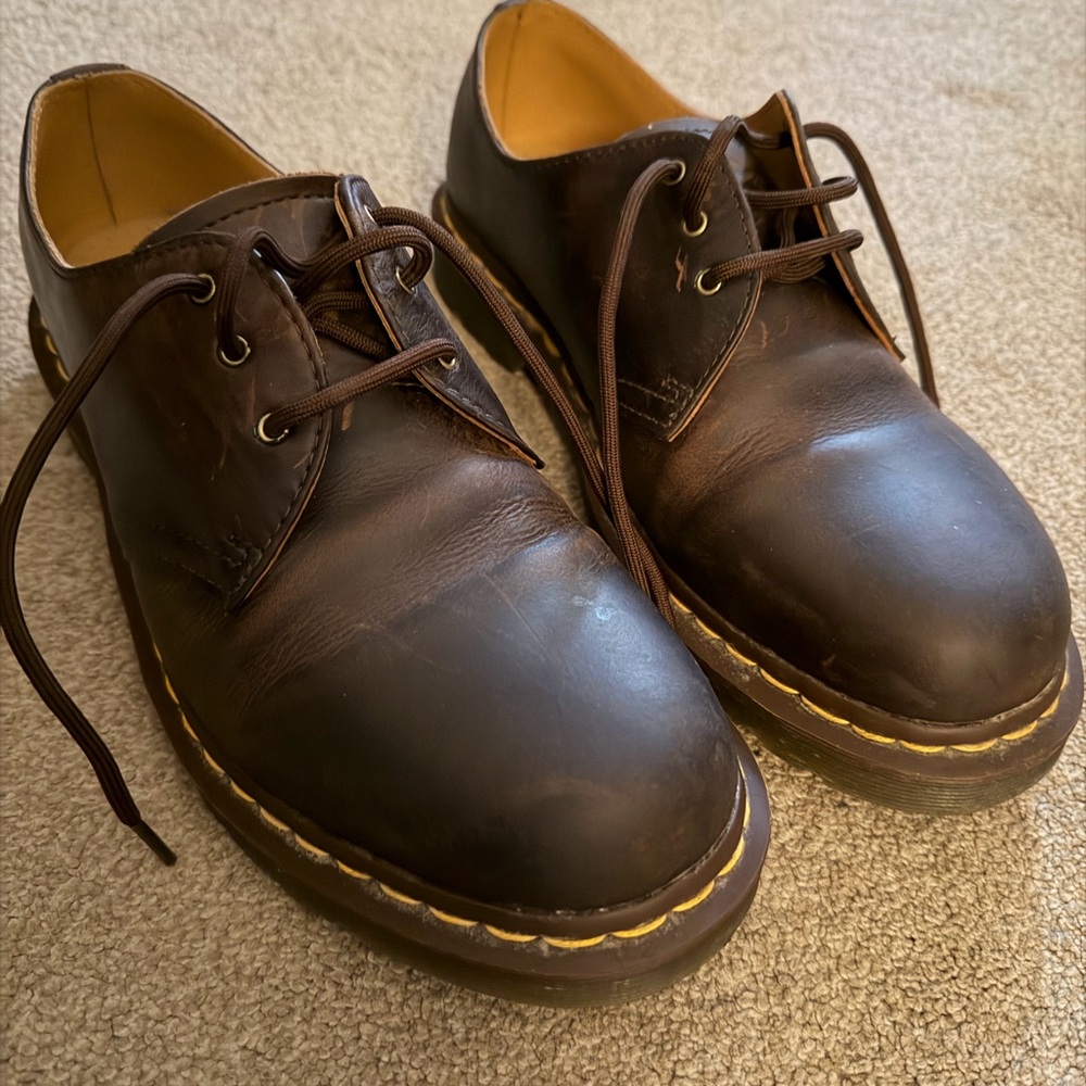 Dr. Martens 1461 Brown Leather Oxfords Size Men’s 11/Women’s 12